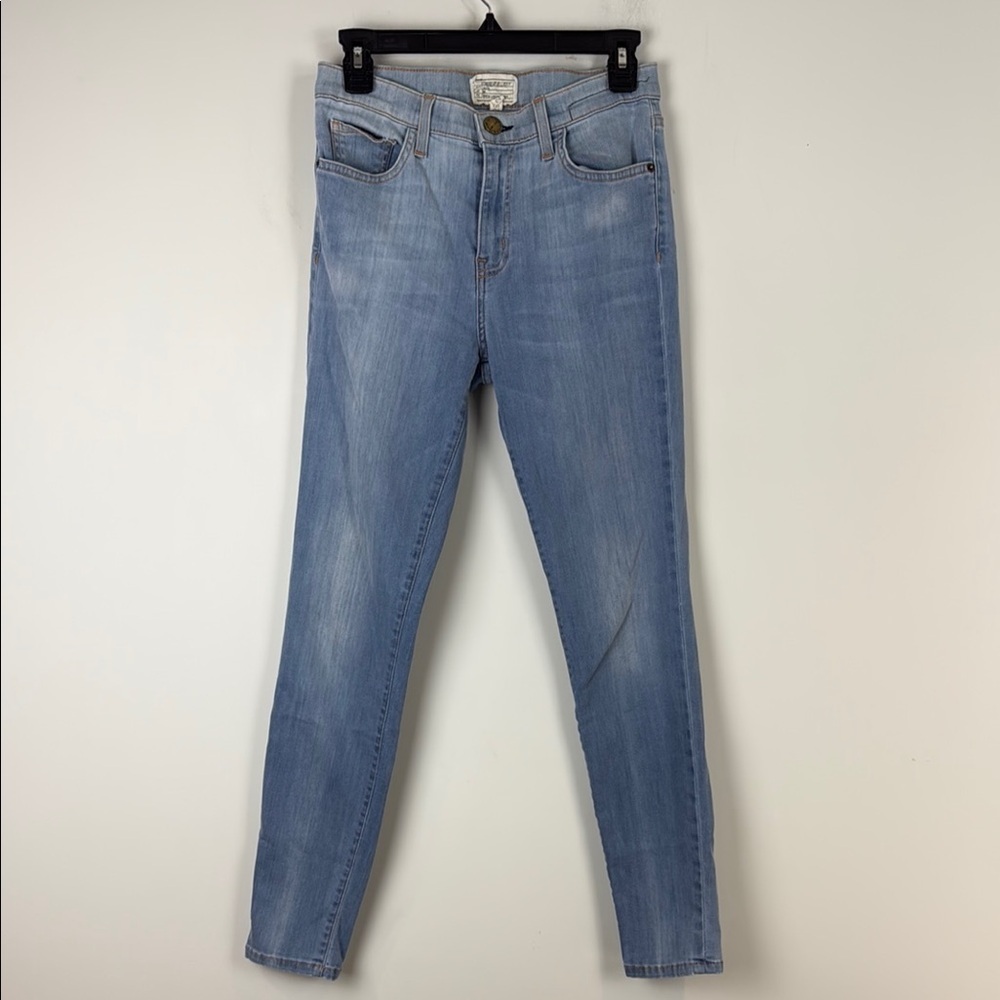 Current/Elliott The High Waist Ankle Skinny Jeans Size 29